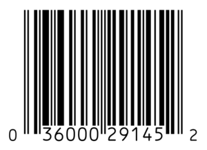 Sample UPC-A barcode