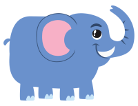 Cartoon elephant