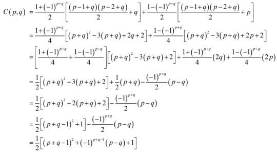 Zigzagifiedly increasing matrix