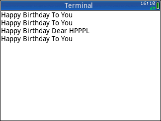 Happy Birthday To You HPPPL