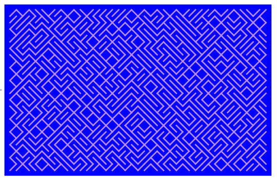 blue maze