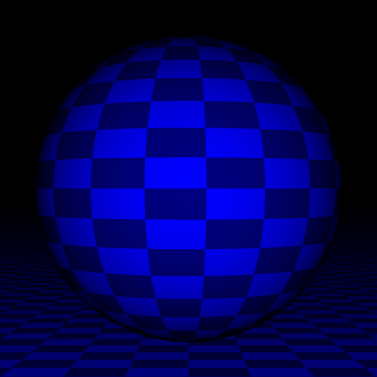 Raycasted sphere