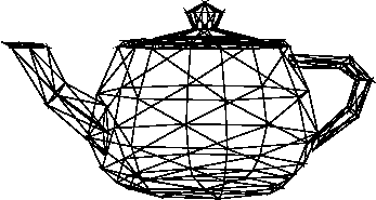 wireframe teapot