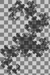 Screenshot of a dragon curve in Underload