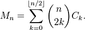 motzkin formula