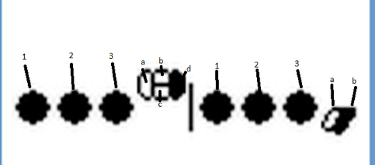 Poorly scaled saxophone fingering chart