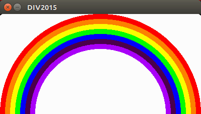 Rainbow in div games studio