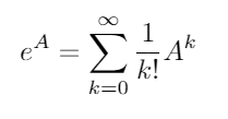 matrix exponential