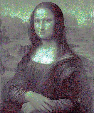Spheres -> Mona Lisa
