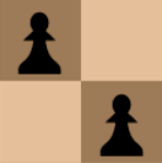 pawns of the same color