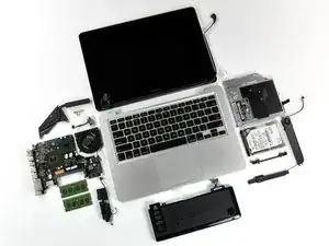 MacBook Pro 13" Unibody Mid 2009 Teardown