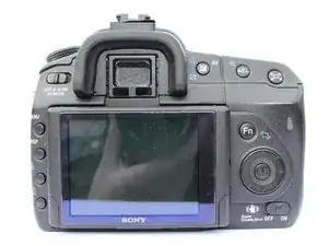Sony Alpha A350 : LCD Replacement