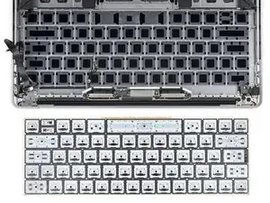 MacBook Pro 13" Touch Bar 2018 Keyboard Teardown