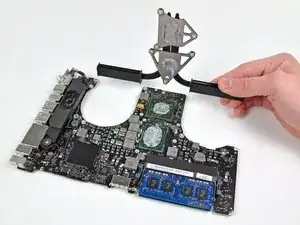 MacBook Pro 15" Unibody Mid 2012 Heat Sink Replacement