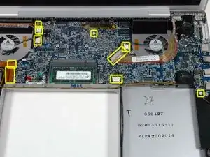 MacBook Pro 17" Models A1151 A1212 A1229 and A1261 Logic Board Replacement