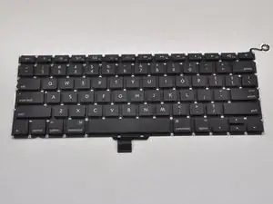 MacBook Pro 13" Unibody Mid 2010 Keyboard Replacement