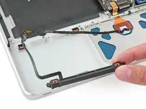 MacBook Unibody Model A1278 Hard Drive Bracket with Sleep Sensor Replacement