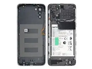 Nokia G22  Back Cover Removal