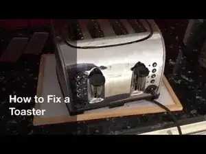 How to fix a blown heater element in a Toaster