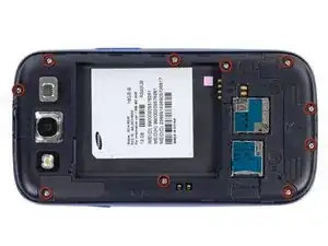 Samsung Galaxy S III Plastic Midframe Replacement