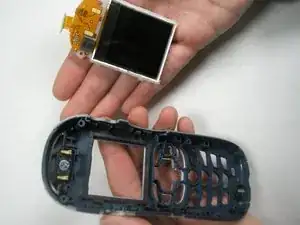 Disassembling Motorola i265 LCD Screen