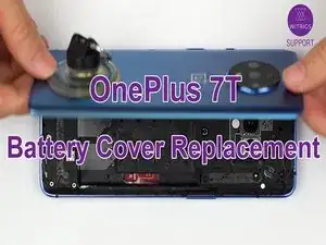 OnePlus 7T  Battery Cover Replacement