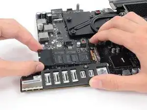 iMac Intel 27" Retina 5K Display 2019 Blade SSD Replacement