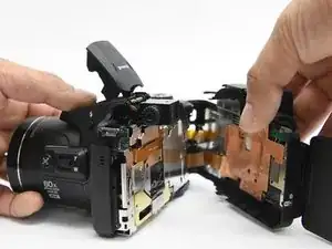 Nikon Coolpix B700 Back Frame Assembly Replacement