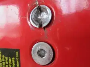 Removing Stripped Counter-Sunk Allen-Key Bolts