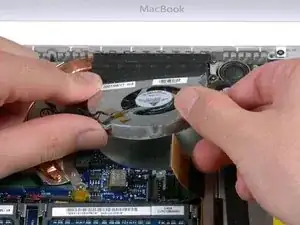 MacBook Core 2 Duo Fan Replacement