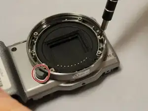 Lens Release Button
