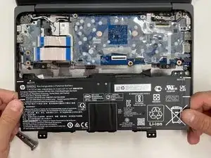 HP Chromebook 11A G8 EE Battery Replacement