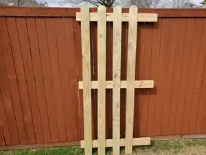 Wooden Fence Picket Replacement