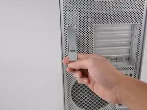 Opening the Mac Pro First Generation Case