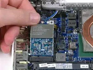 MacBook Core 2 Duo AirPort Card Replacement