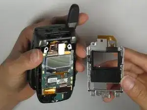 Disassembling Motorola i850 LCD Board