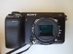 Sony Alpha NEX-6 Lens-release Button Replacement