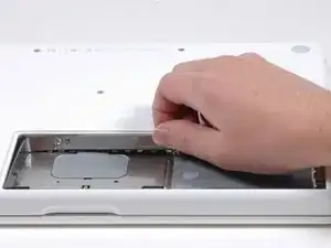 MacBook Core 2 Duo RAM cover replacement