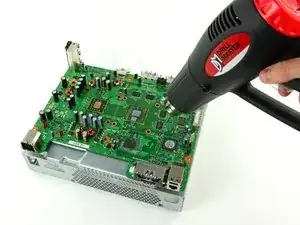 Reflowing Xbox 360 Motherboard