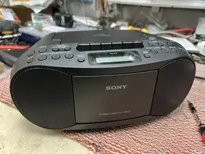 Sony CFD-S70 Disassembly