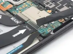 How to disconnect the Interconnect Cables in the Samsung Galaxy S21 Plus