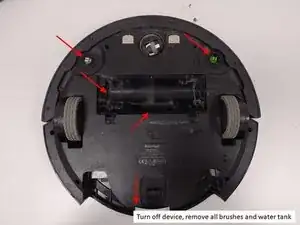 Irobot roomba combo Teardown