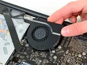 MacBook Pro 15" Unibody Late 2011 Right Fan Replacement