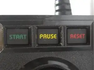 Atari 5200 Controller Start/Pause/Reset Buttons Replacement