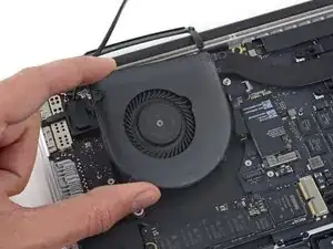 MacBook Pro 15" Retina Display Mid 2015 Right Fan Replacement