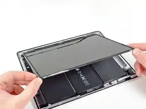 iPad 2 Wi-Fi EMC 2560 LCD Assembly Replacement