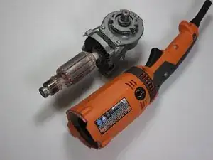 Ridgid Angle Grinder R10202 Motor Housing Replacement