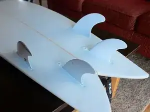 Surfboard Futures Fin Replacement