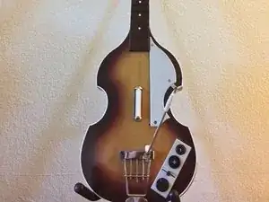 The Beatles Rock Band Hofner Bass