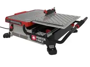 Porter Cable 6.5 Amp Wet Tile Saw PCE980